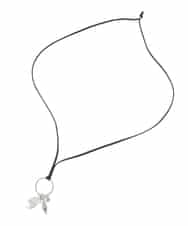 OZ2HA18039 eur3(エウルキューブ) MIXモチーフコードネックレス シルバー(96)