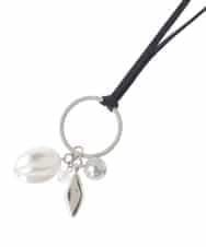 OZ2HA18039 eur3(エウルキューブ) MIXモチーフコードネックレス シルバー(96)