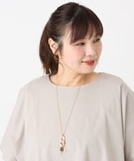 OZ2HA20039 eur3(エウルキューブ) MIXモチーフロングネックレス ゴールド(95)