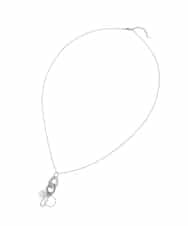 OZ2HA20039 eur3(エウルキューブ) MIXモチーフロングネックレス シルバー(96)