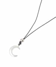 OZ2IA21039 eur3(エウルキューブ) 三日月モチーフメタルトップネックレス ゴールド
