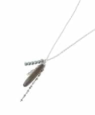 OZ2IA23039 eur3(エウルキューブ) ニュアンスモチーフデザインネックレス シルバー