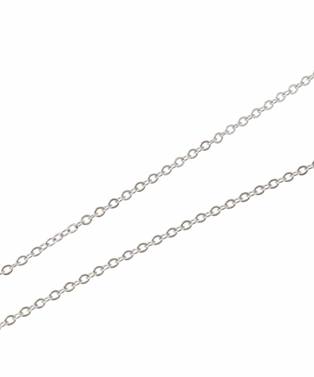 OZ2IA23039 eur3(エウルキューブ) ニュアンスモチーフデザインネックレス シルバー