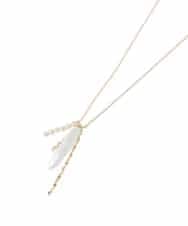OZ2IA23039 eur3(エウルキューブ) ニュアンスモチーフデザインネックレス シルバー