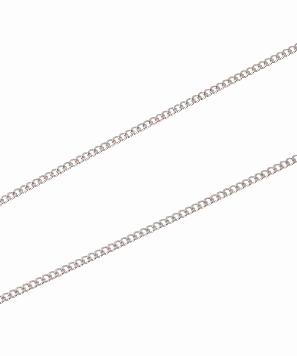 OZ2IP22030 eur3(エウルキューブ) パールアクセントメタルネックレス シルバー(96)
