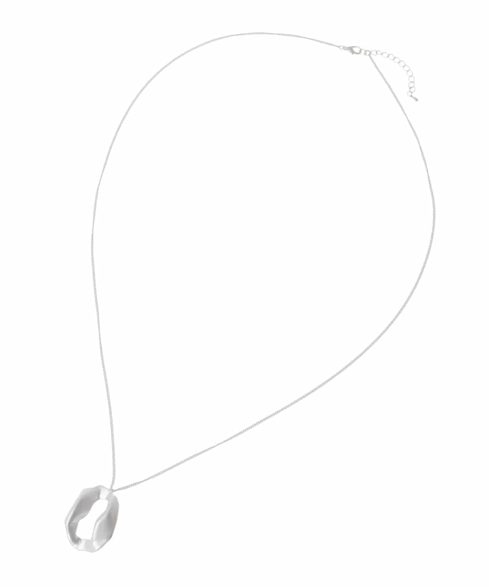 OZ2IS13030 eur3(エウルキューブ) 変形サークルモチーフロングネックレス ゴールド(95)