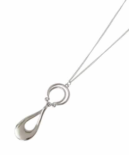 OZ2IV24034 eur3 ドロップメタルロングネックレス