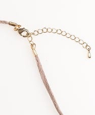 OZ2JA27039 eur3(エウルキューブ) 2WAYオーバルネックレス ベージュ(82)