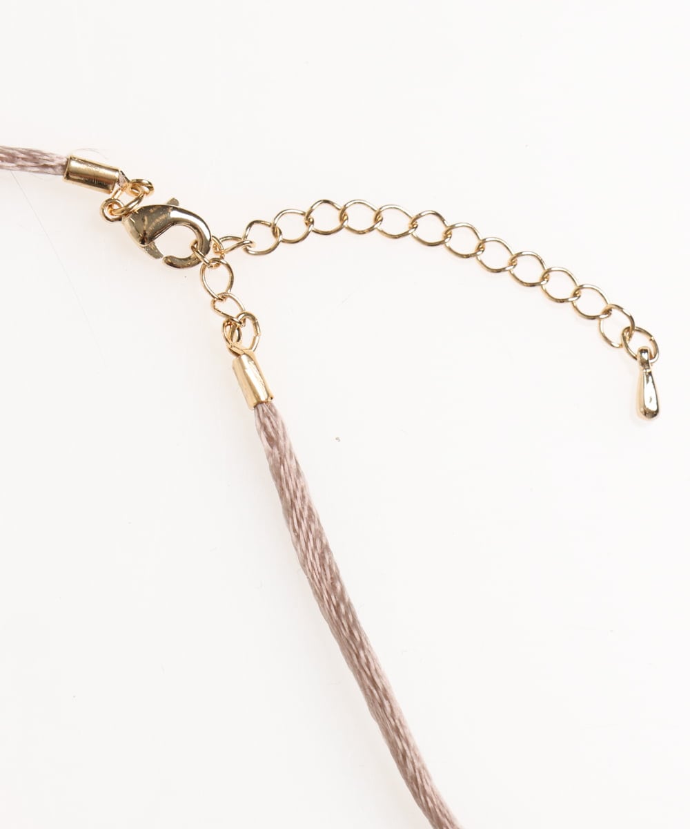 OZ2JA27039 eur3(エウルキューブ) 2WAYオーバルネックレス ベージュ(82)