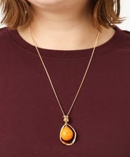 OZ2JA28039 eur3(エウルキューブ) サークル＆モチーフロングネックレス ゴールド