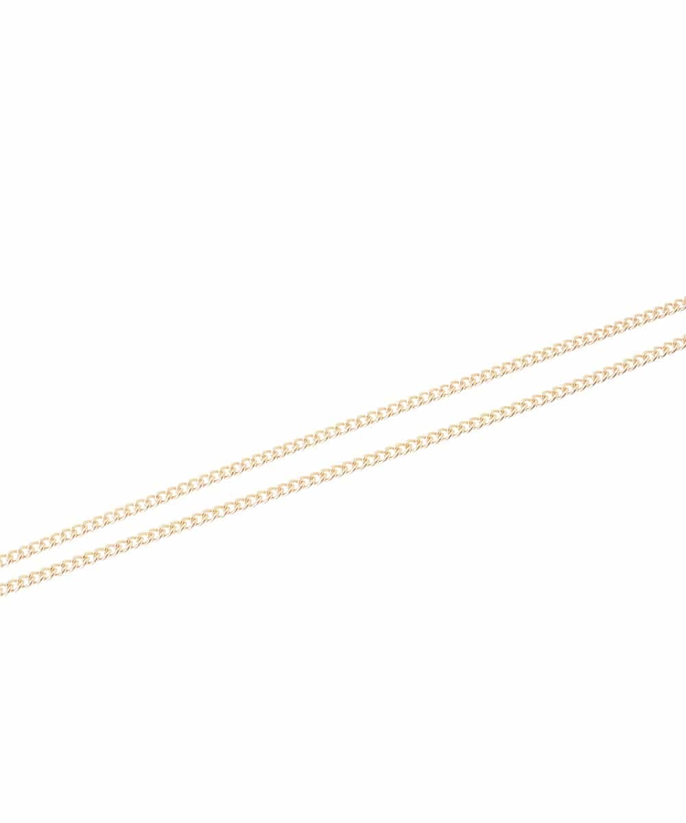 OZ2JA28039 eur3(エウルキューブ) サークル＆モチーフロングネックレス ゴールド