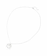OZ2JA29039 eur3(エウルキューブ) サークルレイヤードネックレス シルバー