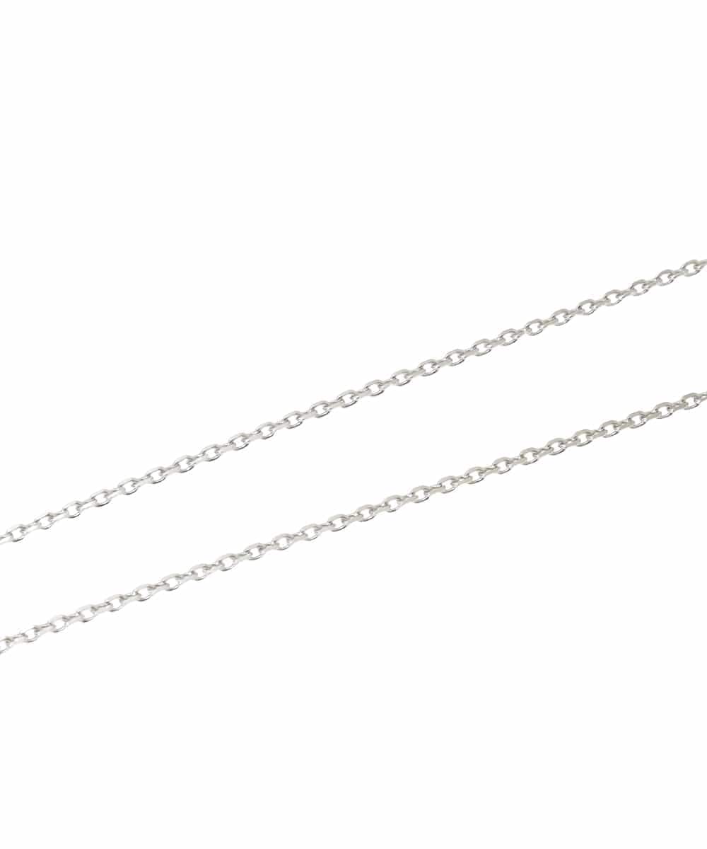 OZ2JA29039 eur3(エウルキューブ) サークルレイヤードネックレス シルバー