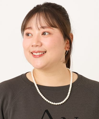 OZ2JD02044 eur3 パール調シンプルネックレス