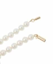 OZ2JD02044 eur3(エウルキューブ) パール調シンプルネックレス アイボリー