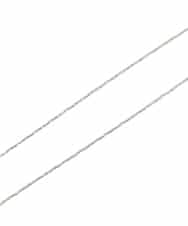 OZ2JD21039 eur3(エウルキューブ) パール調ループモチーフロングネックレス シルバー