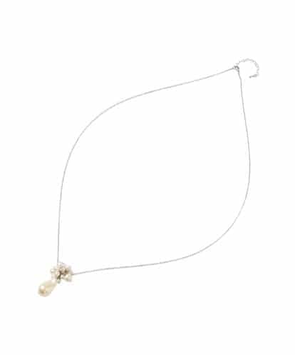 eur3(エウルキューブ) パールモチーフロングネックレス シルバー/銀 13
