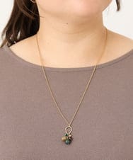 OZ2KD24039 eur3(エウルキューブ) ボールモチーフチェーンネックレス ゴールド