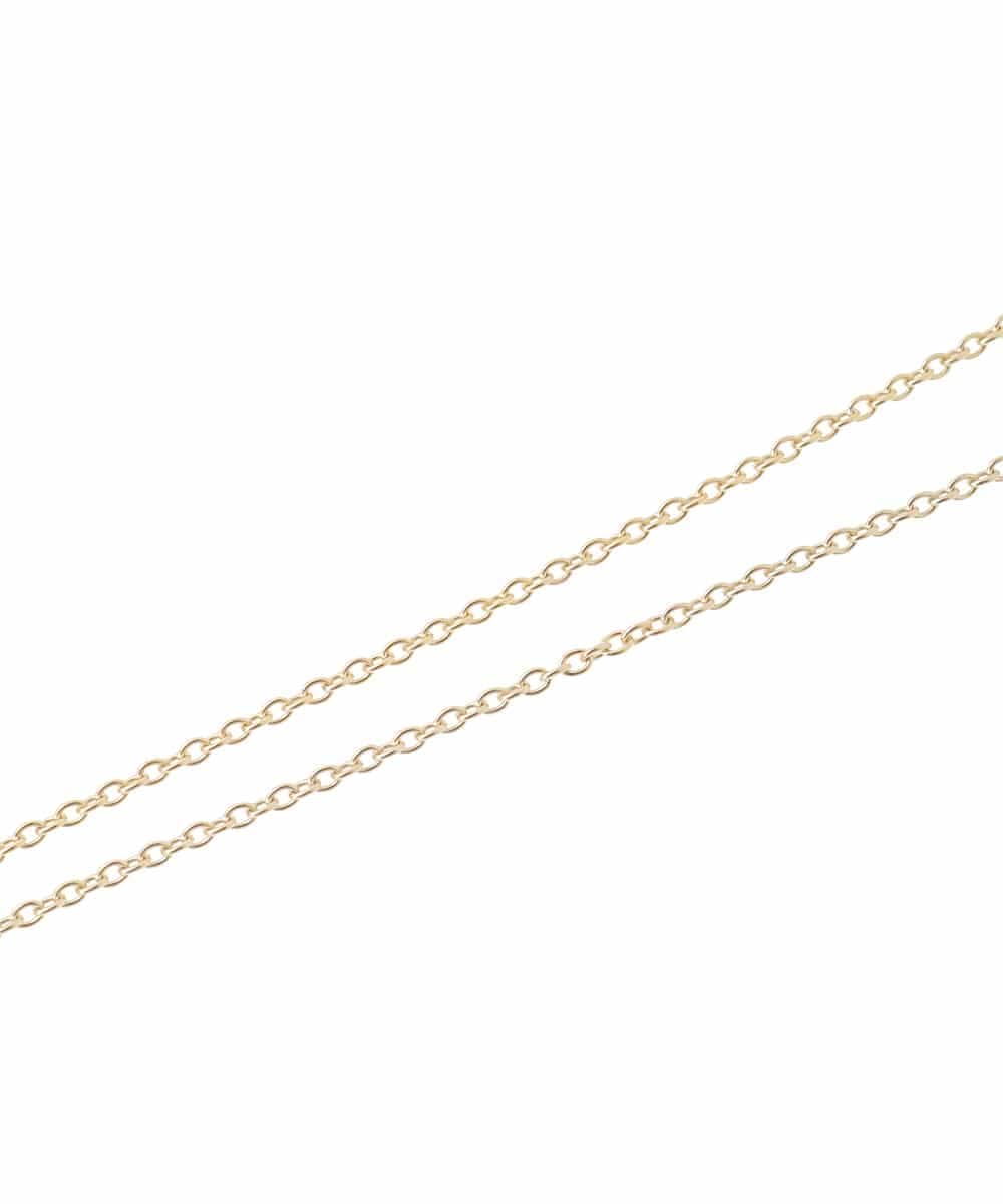 OZ2KD24039 eur3(エウルキューブ) ボールモチーフチェーンネックレス ゴールド