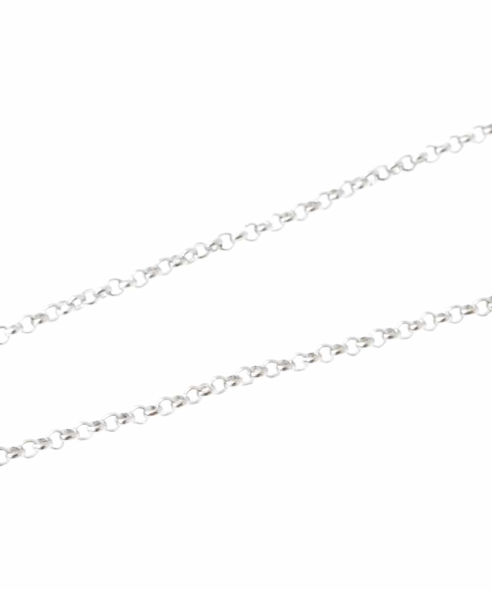 OZ2KS16039 eur3(エウルキューブ) 三連サークルモチーフロングネックレス グレー(92)