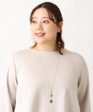 コインモチーフロングネックレス(ネックレス) | eur3(エウル