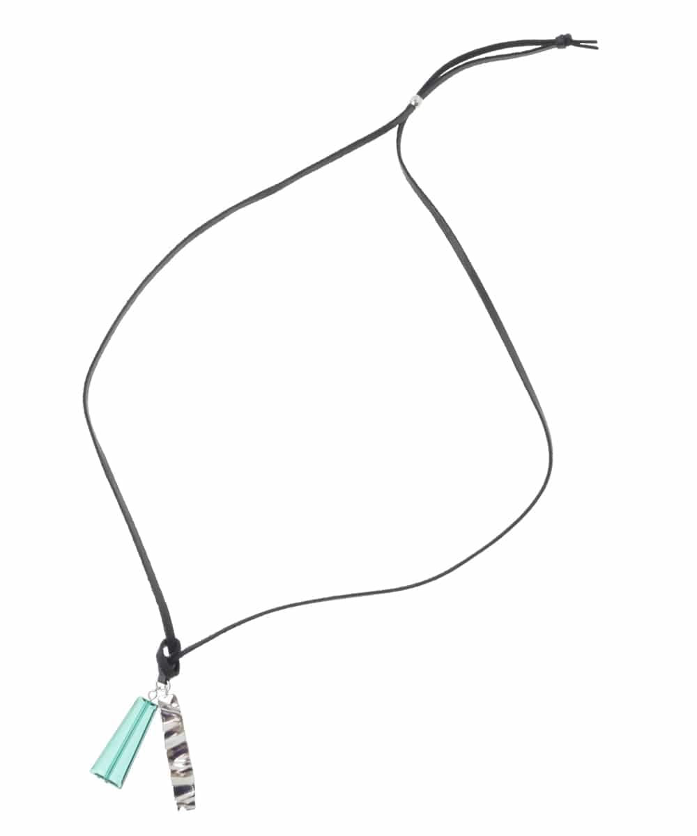 OZ2KV33034 eur3(エウルキューブ) 異素材MIXパーツチョーカー モカ(84)