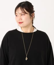 OZ2LA38039 eur3(エウルキューブ) ビジュートップデザインロングネックレス ゴールド
