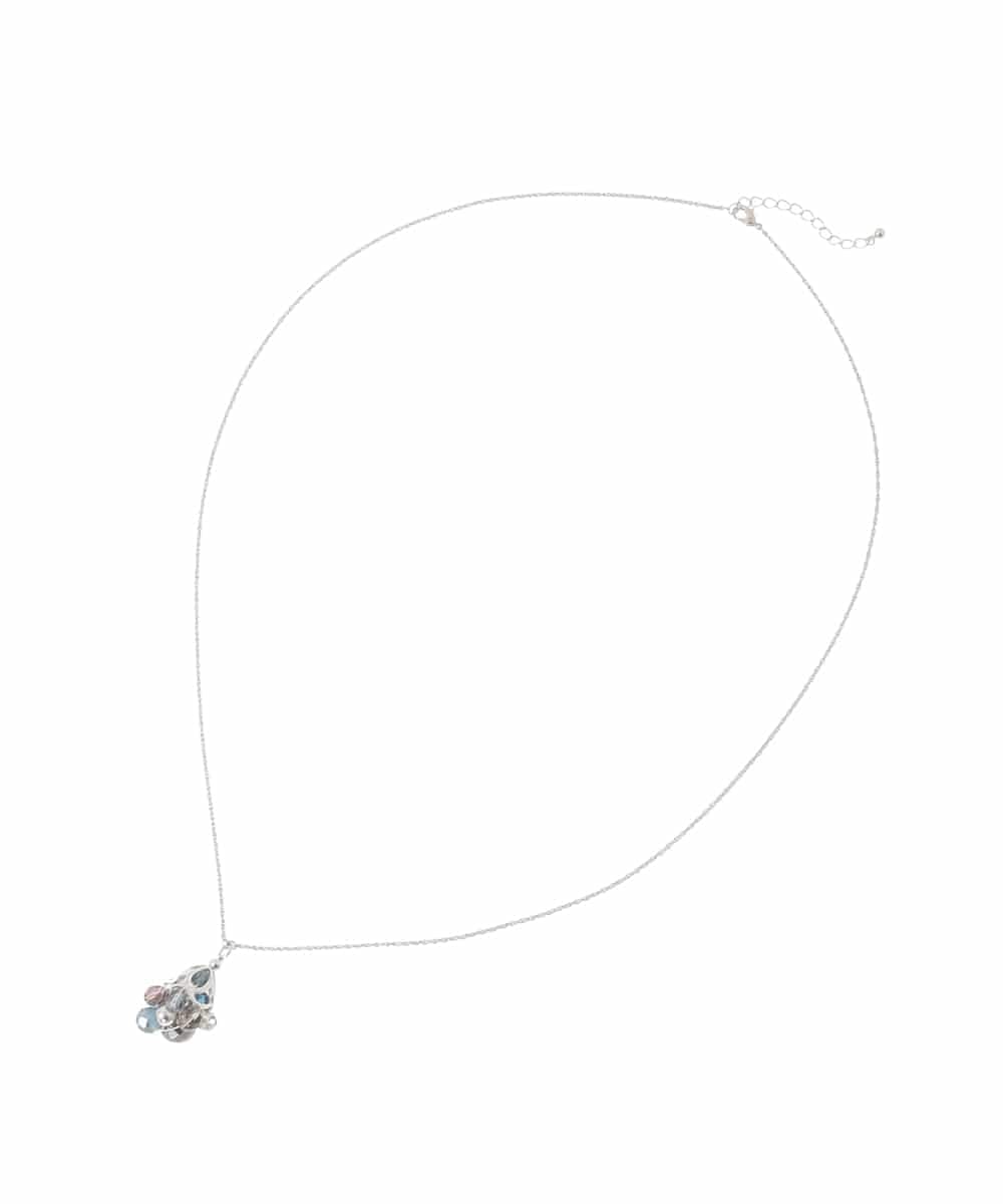 OZ2LA38039 eur3(エウルキューブ) ビジュートップデザインロングネックレス シルバー