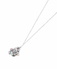 OZ2LA38039 eur3(エウルキューブ) ビジュートップデザインロングネックレス シルバー