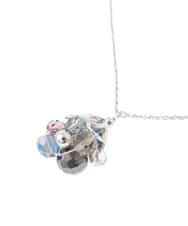 OZ2LA38039 eur3(エウルキューブ) ビジュートップデザインロングネックレス シルバー