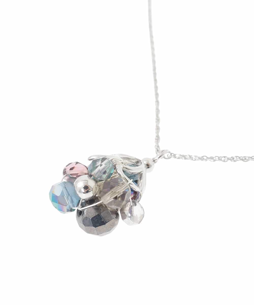 OZ2LA38039 eur3(エウルキューブ) ビジュートップデザインロングネックレス シルバー