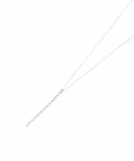 OZ2LA39039 eur3(エウルキューブ) Y字ネックレス シルバー