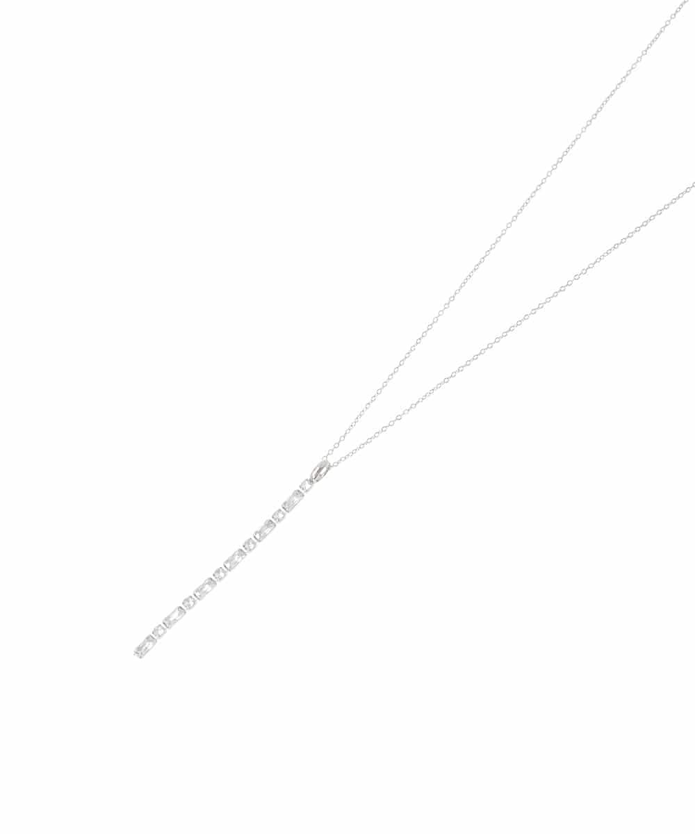 OZ2LA39039 eur3(エウルキューブ) Y字ネックレス シルバー