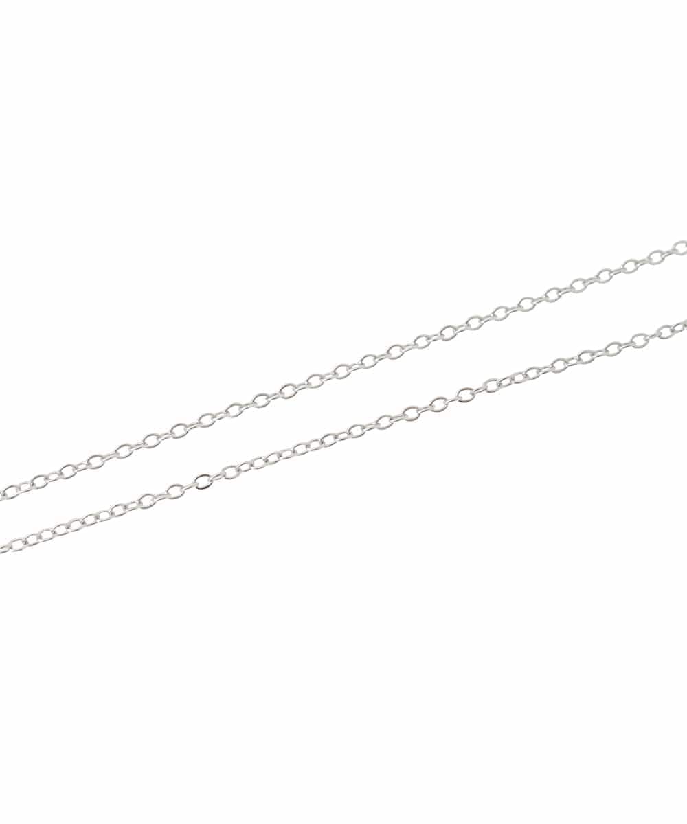 OZ2LA39039 eur3(エウルキューブ) Y字ネックレス シルバー