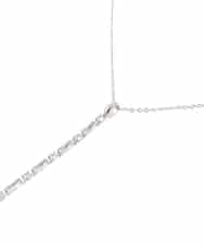 OZ2LA39039 eur3(エウルキューブ) Y字ネックレス シルバー