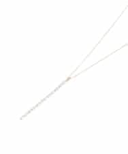 OZ2LA39039 eur3(エウルキューブ) Y字ネックレス シルバー