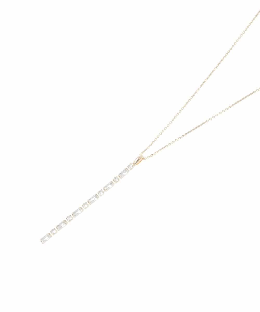 OZ2LA39039 eur3(エウルキューブ) Y字ネックレス シルバー