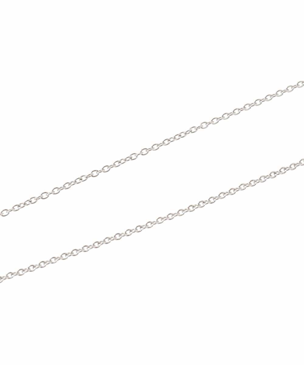 OZ2LV39039 eur3(エウルキューブ) 2連デザインチェーンネックレス シルバー