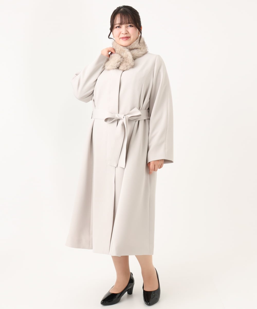 OZ3AA22039 eur3(エウルキューブ) フェイクファーティペット ベージュ