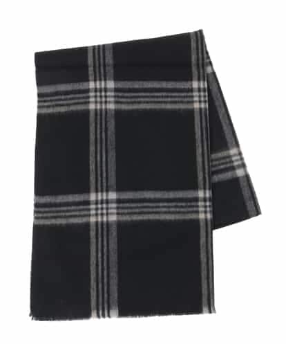 OZ3AA24059 eur3 【洗える】ウールチェック柄ストール