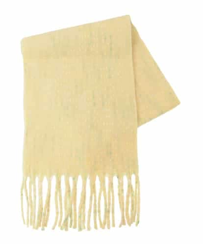 OZ3AD15049 eur3 カラーネップロングフリンジデザインマフラー