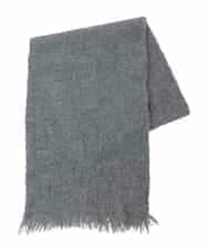 OZ3AD16049 eur3(エウルキューブ) ブークレニットマフラー グレー