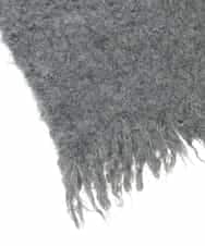 OZ3AD16049 eur3(エウルキューブ) ブークレニットマフラー グレー