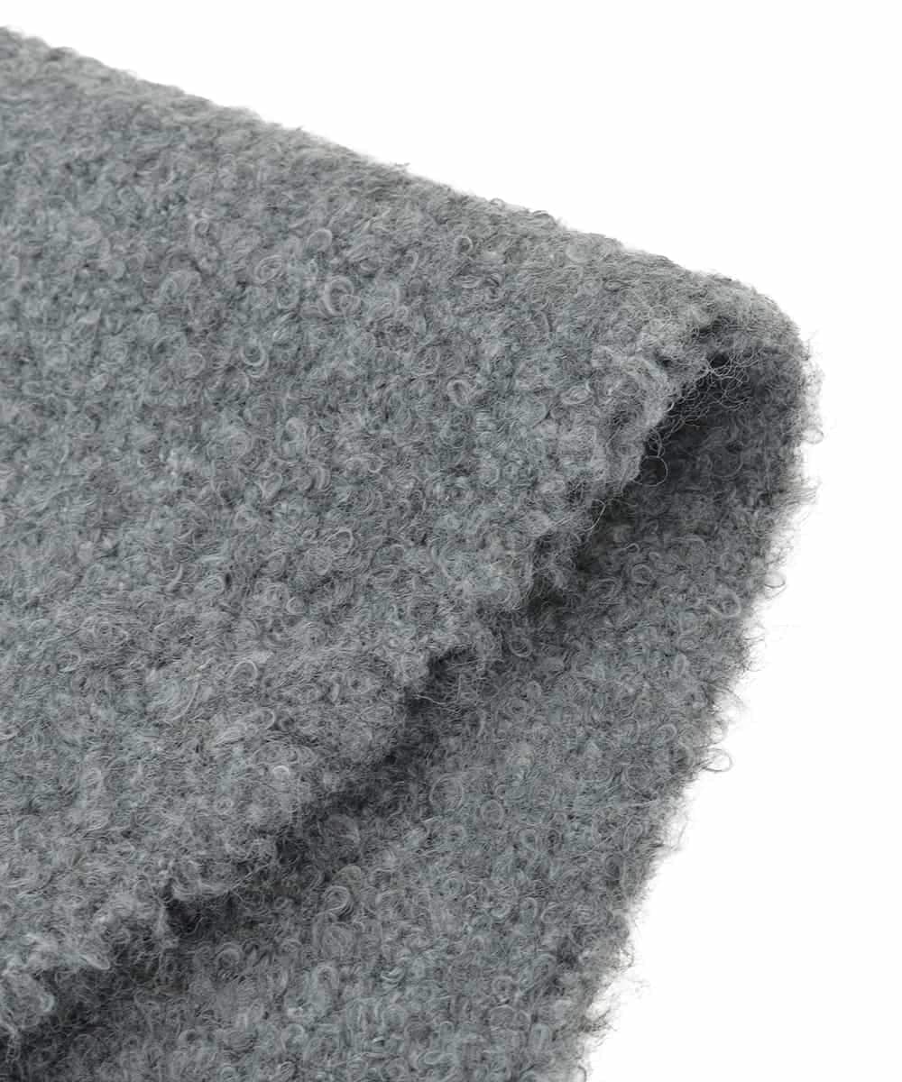 OZ3AD16049 eur3(エウルキューブ) ブークレニットマフラー グレー