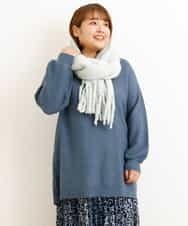 OZ3AP22035 eur3(エウルキューブ) ふわもこマフラー ライトグリーン(30)