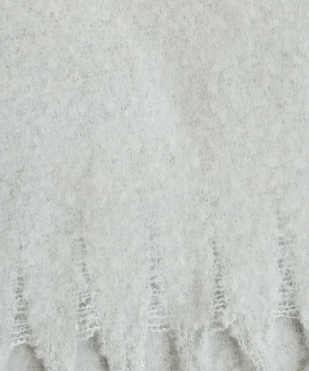 OZ3AP22035 eur3(エウルキューブ) ふわもこマフラー ライトグリーン(30)