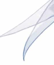 OZ3FS05035 eur3(エウルキューブ) シアードットアクセントスカーフ ラベンダー(60)