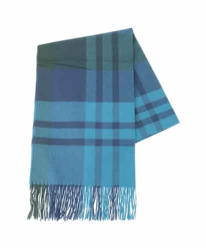 OZ3LA06034 eur3 カラーチェックフリンジマフラー