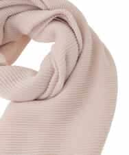 OZ3LA09049 eur3(エウルキューブ) フリンジニットマフラー ピンク