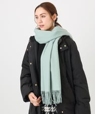 OZ3LA10039 eur3(エウルキューブ) カシミヤタッチストール ライトグリーン